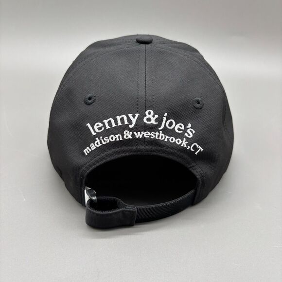 Lenny & Joe’s Fish Tale Hat Feeding Frenzy Apparel Black Baseball Cap UPF 50+ - Picture 5 of 7